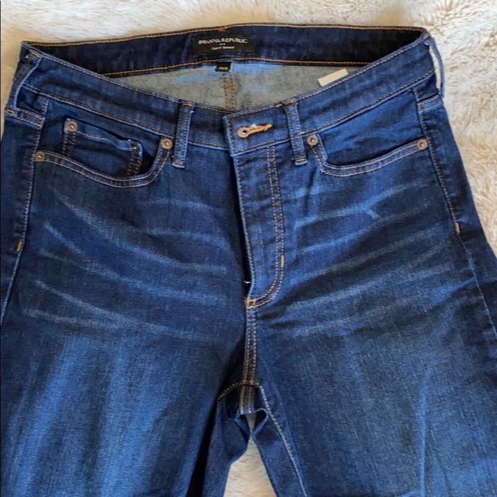 Banana Republic curvy skinny jeans!